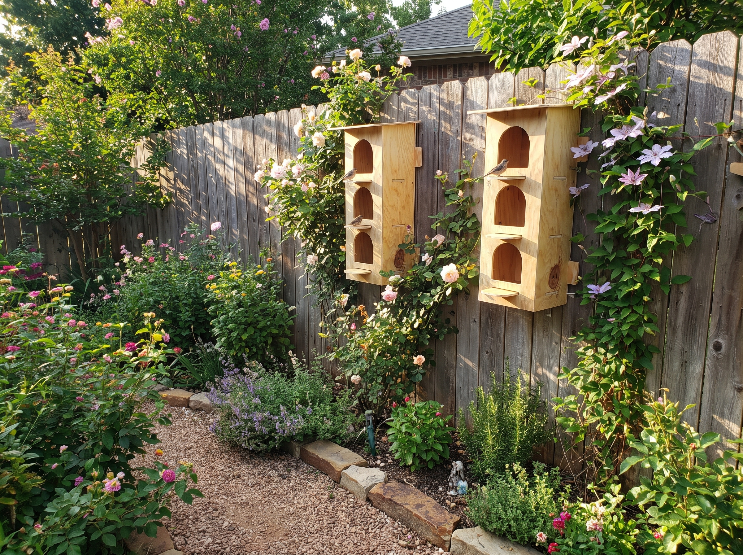 3-Hole Vertical Pigeon Nesting Box Kit