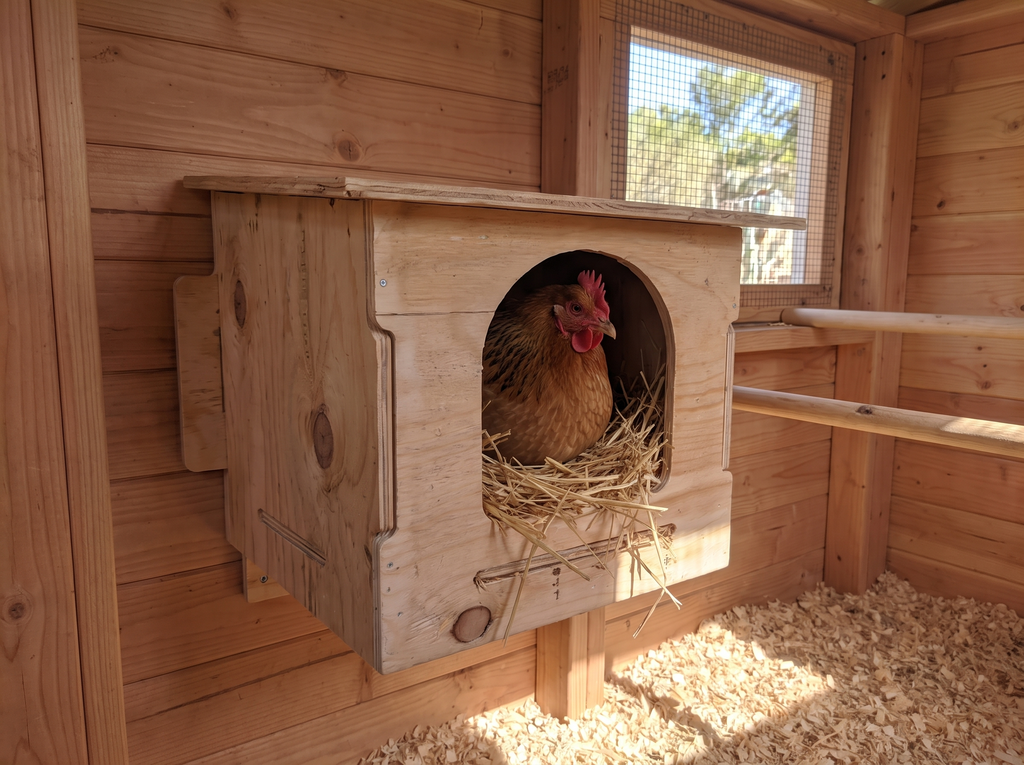 Jumbo Single-Hole Poultry Nesting Box Kit